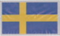 Swedish Flag Reflective Sticker Swedish Flag Reflective Sticker